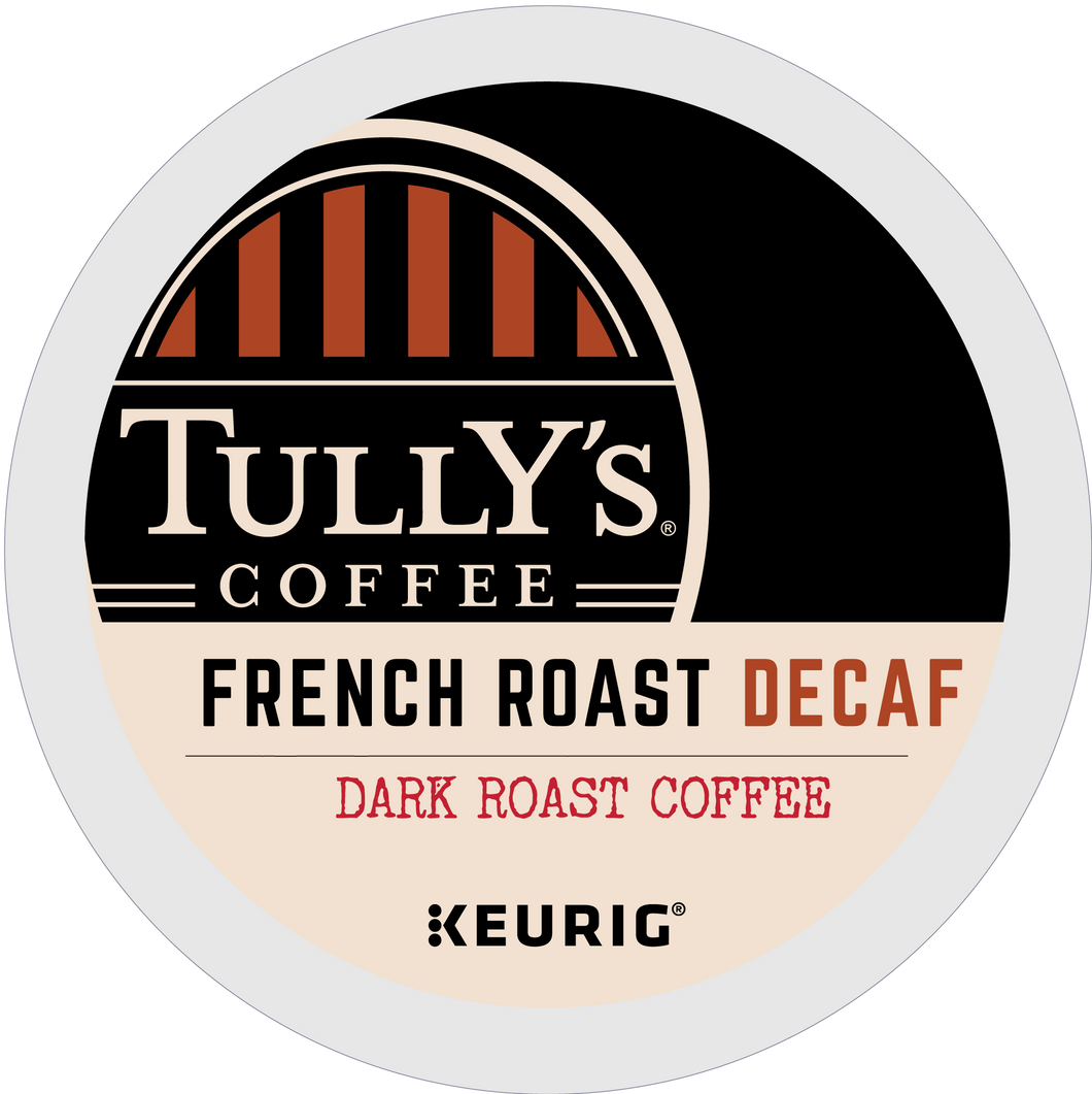 Keurig: Tully's - French Roast Decaf - 24ct