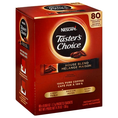 Instant Coffee: Tasters Choice - Instant - 80ct
