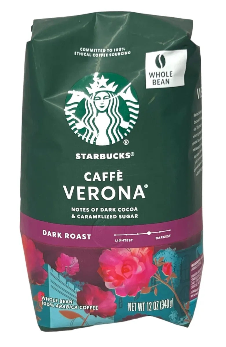 Whole Bean: Starbucks - Caffe Verona - 6/12oz