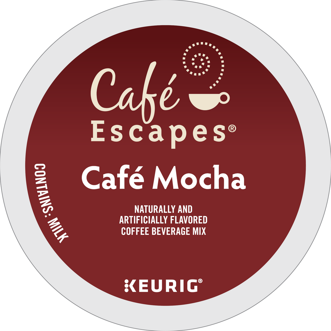 Keurig: Cafe Escapes - Cafe Mocha - 24ct