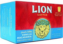 Load image into Gallery viewer, Keurig: Lion - Vanilla Mac Nut 72ct

