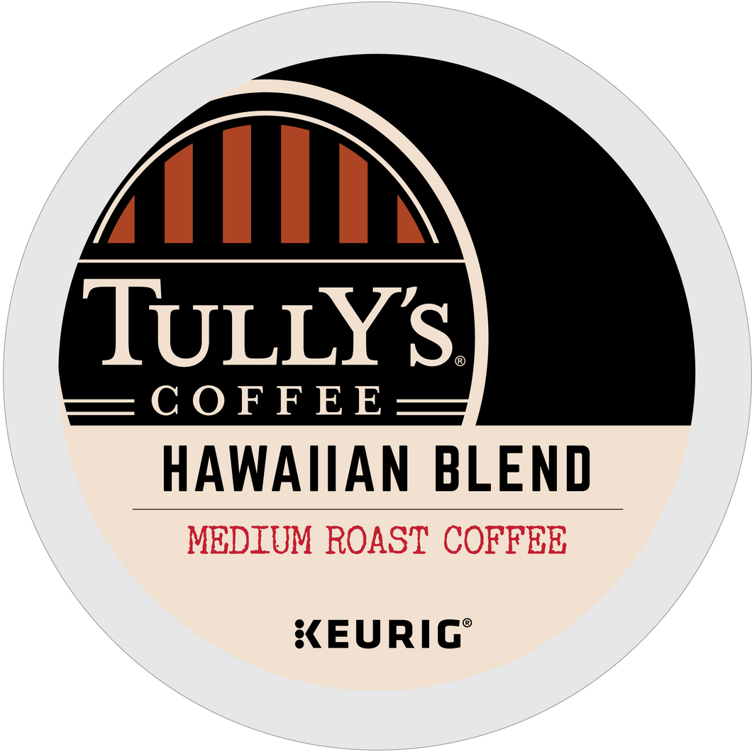 Keurig: Tully's - Hawaiian Blend - 24ct