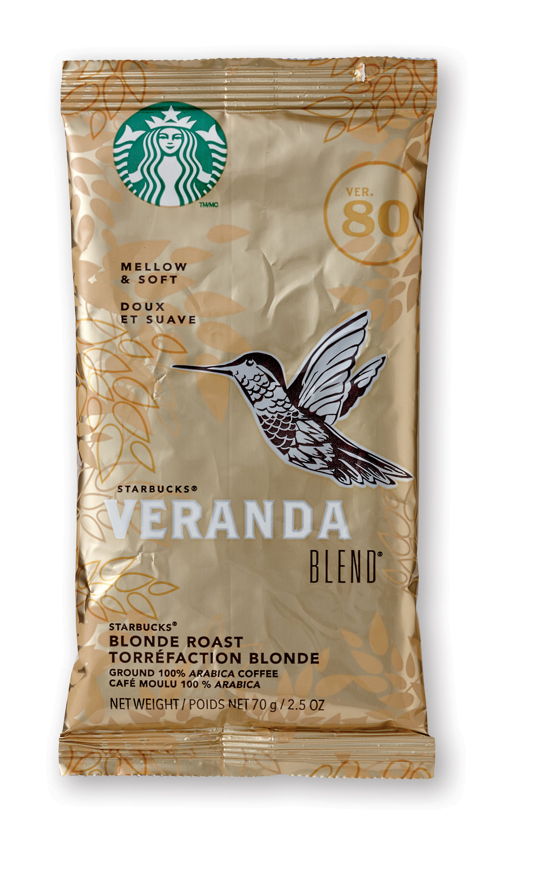 Ground Coffee: Starbucks - Veranda Blend - 18/2.5oz