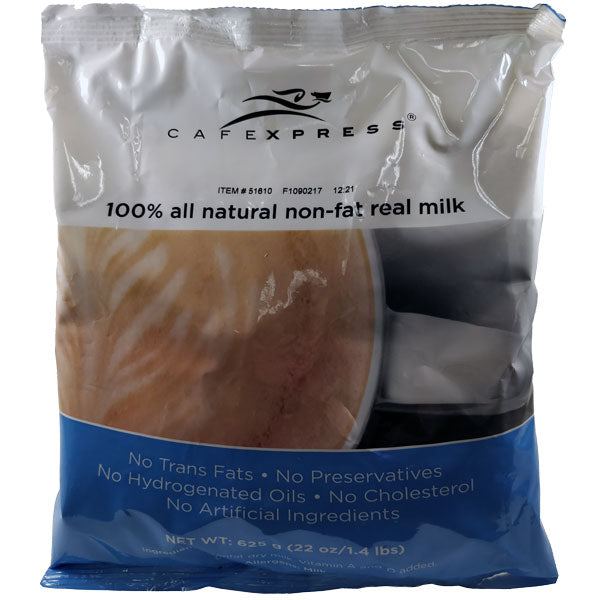 Coffee Powders: Cafe Xpress Real Milk - 8/22oz