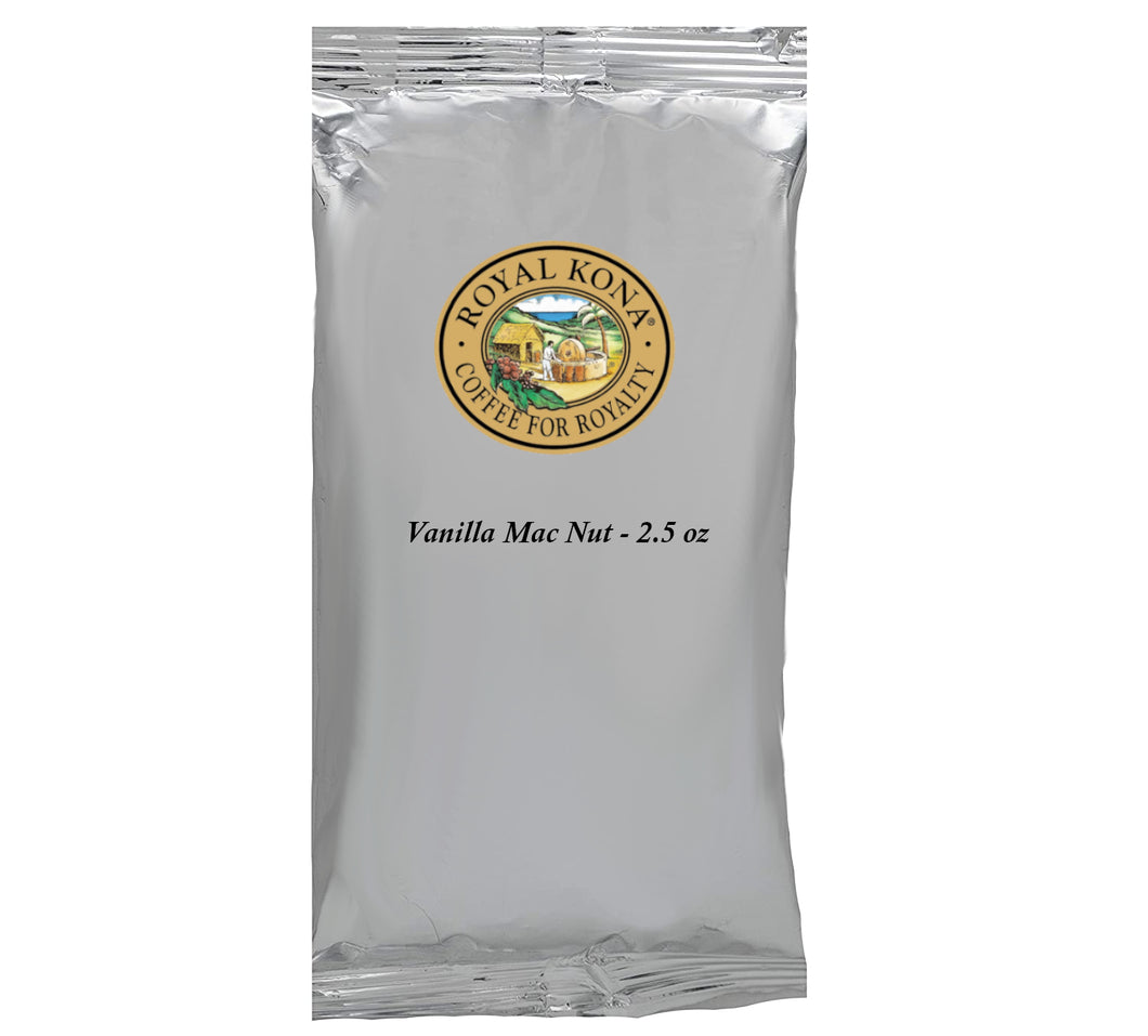 Ground Coffee: Royal Kona - Vanilla Mac Nut - 32/2.5oz